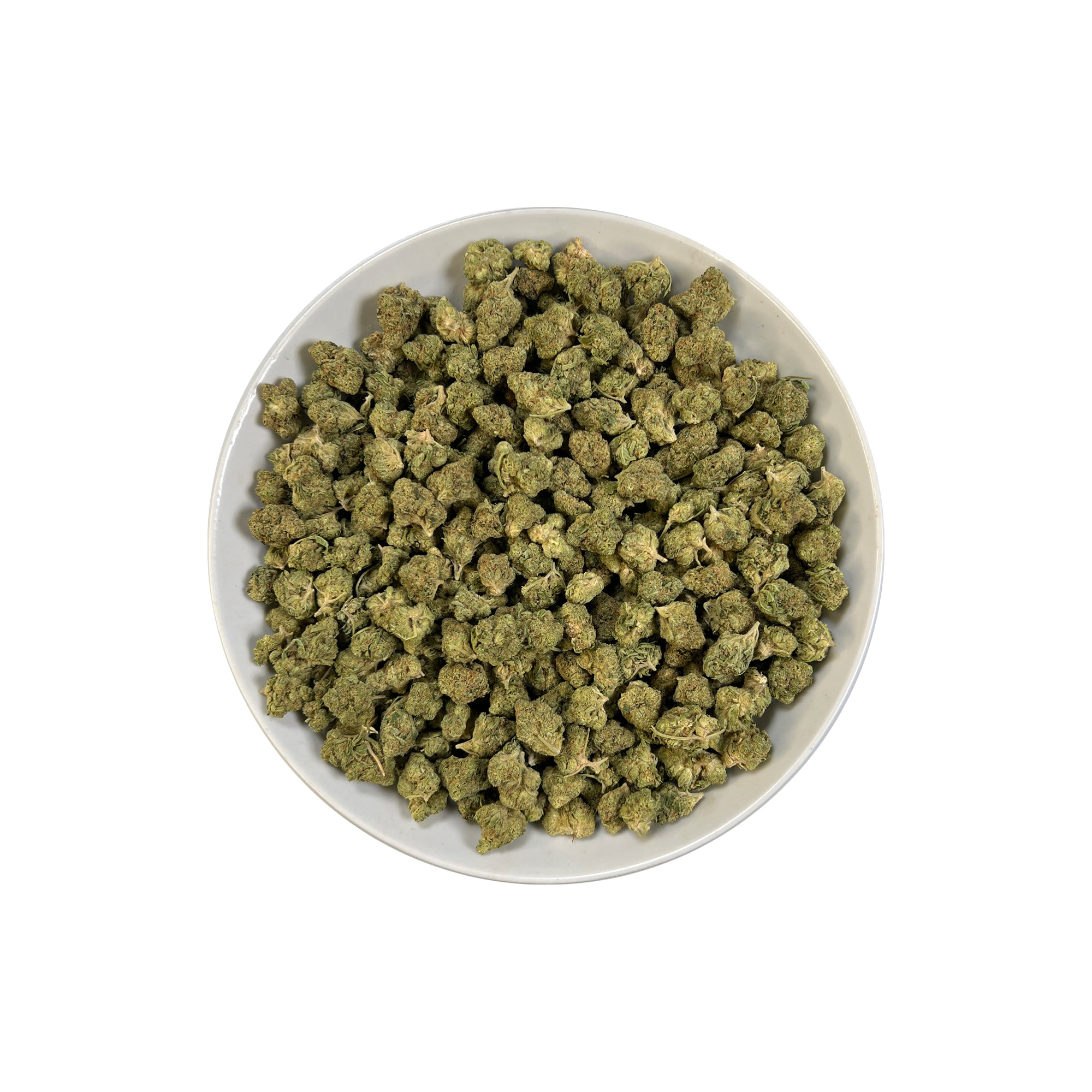 PUFFY Wedding Cake is an indica-dominant hybrid THCa strain created by crossing Triangle Cherry Pie and Girl Scout Cookies (GSC). The aroma is a balanced blend of earthy richness, sweet undertones, and delicate floral notes. Visually, the buds are dense and vibrant, with forest green and purple hues coated in frosty trichomes and bright orange pistils. Consumers often report a euphoric, uplifted mood paired with a relaxing body high, along with a creative and social spark in lighter use.
