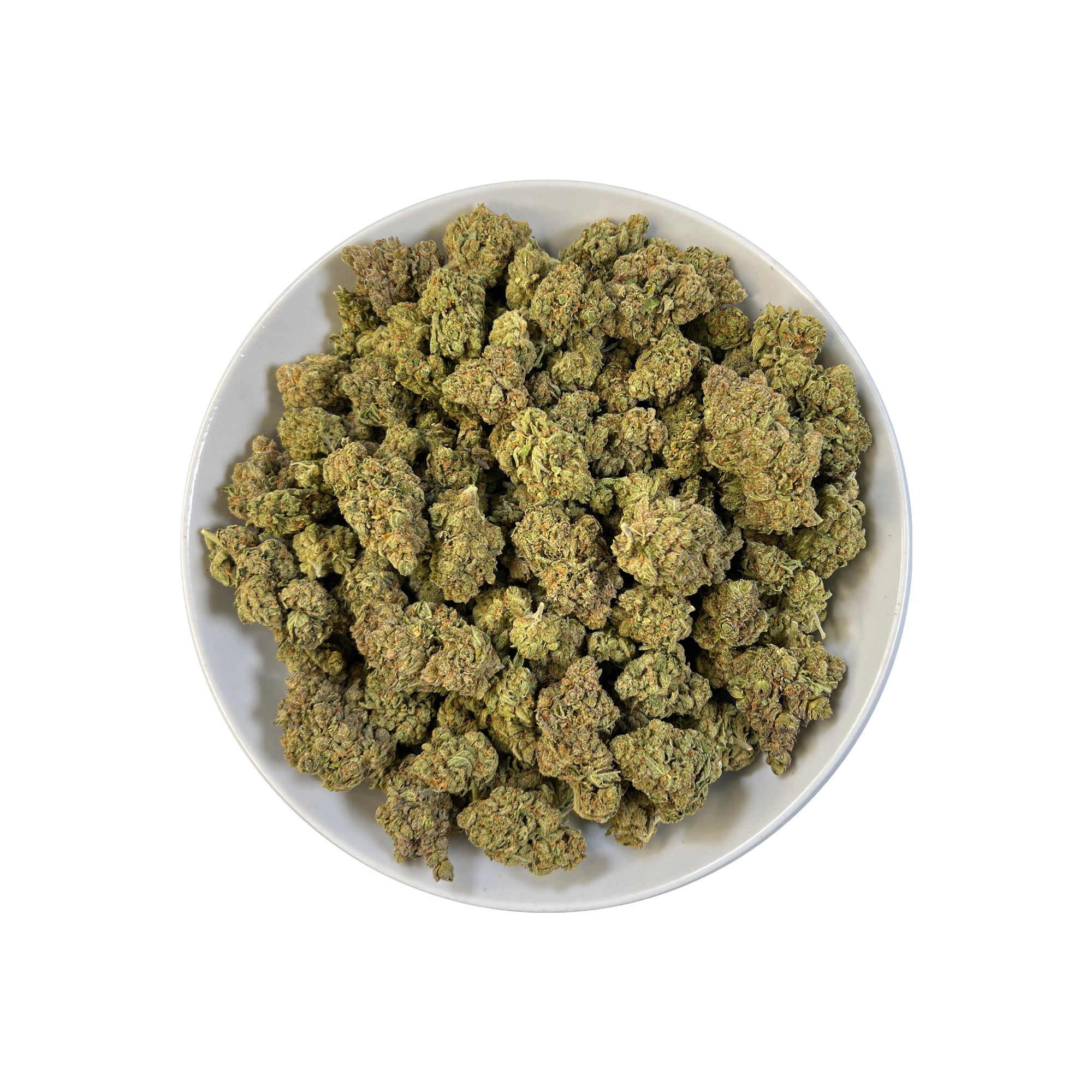 PUFFY White Truffle is an indica-dominant hybrid THCa strain, crafted from the legendary lineage of Gorilla Butter, a standout phenotype of Gorilla Glue #4 × Peanut Butter Breath. The aroma carries earthy undertones, blended with a doughy richness and subtle herbal notes. Visually striking, these medium-sized buds glisten under a thick frost of white trichomes, with vibrant orange pistils winding through deep green and purple tones. Consumers often report a wave of euphoria that lifts mood and sharpens focu