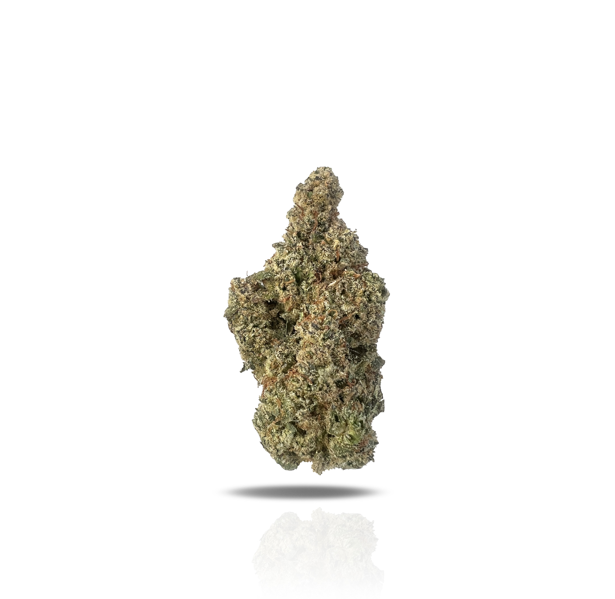 PUFFY Chem OG is a balanced hybrid THCa strain born from the iconic cross between Chemdawg and OG Kush. The aroma is unmistakably pungent, an intense fusion of sharp chemical notes, savory garlic, and a deep, stinky funk that hits hard and lingers in the air. Visually striking, its dense buds feature dark green leaves accented by vibrant orange pistils and a heavy coating of frosty trichomes. Consumers often report a wave of uplifting happiness that gradually melts into deep, soothing sedation making it an 