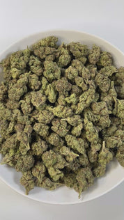 PUFFY Blue Runtz is a balanced hybrid THCa strain, expertly crafted from a potent cross between Blueberry × Runtz. The aroma bursts with juicy fruit sweetness, layered with candy-like notes and a tropical hint of pineapple. Visually, dense medium-sized buds show deep green and purple tones with bright orange pistils and a frosty coat of trichomes. Consumers often report an initial euphoric, uplifting boost that enhances mood and creativity before easing into body relaxation and calm, with effects described 