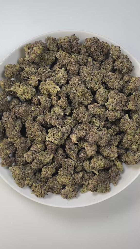 PUFFY Hash Burger is an indica-dominant hybrid THCa strain, born from the masterful cross between Han Solo Hash Plant × Double Burger. The aroma is rich and grounding, with earthy undertones complemented by herbal and woody notes. Visually, dense forest-green buds with purple hues and fiery orange pistils are coated in sticky trichomes. Consumers often report an experience that begins with a euphoric cerebral rush, gradually easing into deep body relaxation that delivers uplifting, mood-enhancing effects id