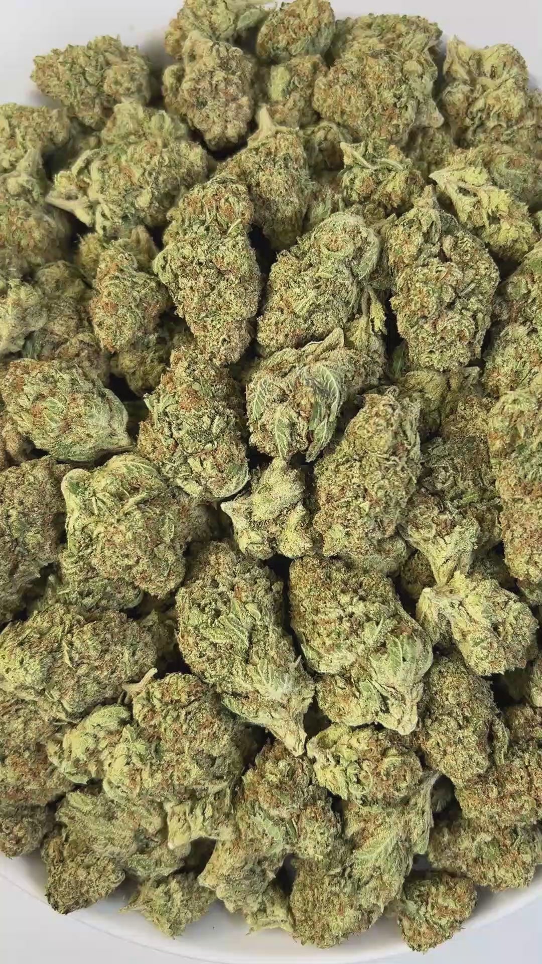 PUFFY Papaya Runtz is a balanced hybrid THCa strain created by crossing Papaya with Runtz. Its aroma bursts with tropical fruit notes, blending ripe mango and zesty citrus with a luscious sweetness. Visually, it showcases tightly packed, crystal-coated buds in deep green hues, streaked with fiery orange pistils and shimmering under a frosty trichome blanket. Consumers often report easing into a gentle head buzz that melts into a blissful, floaty body calm, lingering for hours of laid-back relaxation.
