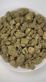 PUFFY Lemon Cherry Gelato is an indica-dominant  hybrid THCa strain, expertly crafted from a potent cross between Sunset Sherbet and Girl Scout Cookies. The aroma is a rich blend of earthy tones with bright lemon accents and a hint of sweet cherries. Visually, buds are dense and frosty, featuring deep green and purple hues with bright orange pistils and a thick coating of sparkling trichomes. Consumers often report an initial wave of uplifted, happy euphoria, followed by a soothing body relaxation accompani