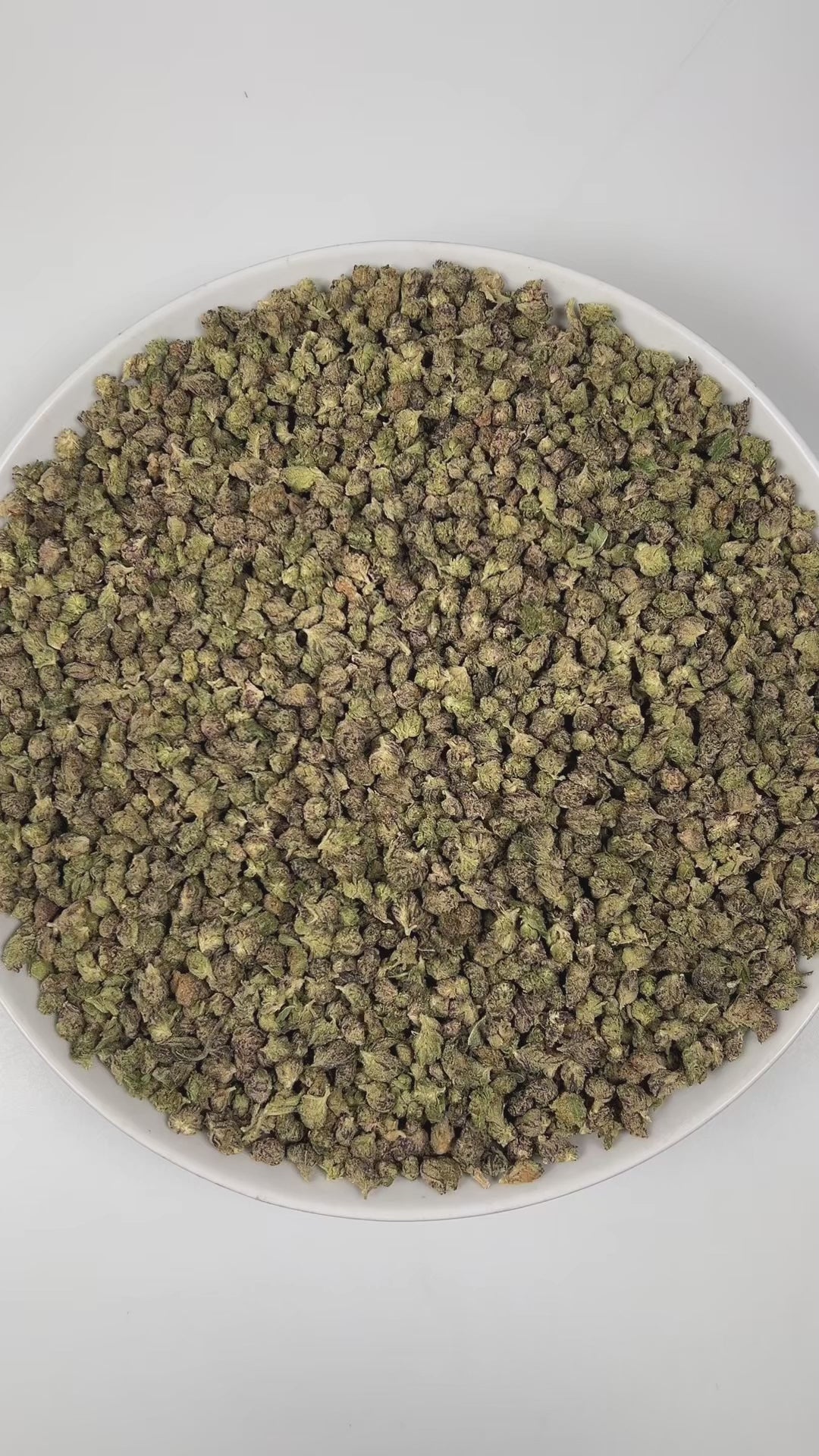 PUFFY Lemon Cherry Gelato (smalls) is an indica-dominant  hybrid THCa strain, expertly crafted from a potent cross between Sunset Sherbet and Girl Scout Cookies. The aroma is a vibrant blend of zesty citrus, sweet cherries, and a sharp, lingering hint of gasoline, creating a bold and unmistakably pungent profile. Visually, buds are dense and frosty, featuring deep green and purple hues with bright orange pistils and a thick coating of sparkling trichomes. Consumers often report an initial wave of uplifted, 