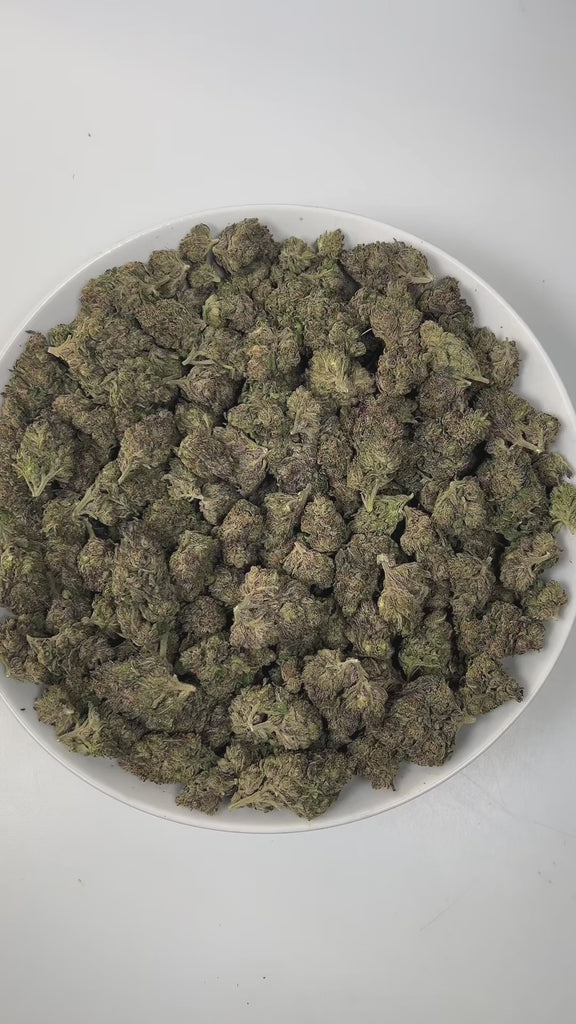 PUFFY Venom OG is an indica-dominant THCa strain, born from the powerful cross of Poison OG and Rare Dankness #1. The aroma greets you with a bold blend of diesel, delicate floral notes, and rich earthy undertones, creating a captivating sensory experience. Visually striking, this strain showcases dense forest-green buds kissed with deep purple hues, fiery orange pistils, and a sparkling layer of sticky, resinous trichomes. Consumers often report a soothing body high paired with elevated mood, bringing feel