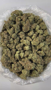 PUFFY Chem OG is a balanced hybrid THCa strain born from the iconic cross between Chemdawg and OG Kush. The aroma is unmistakably pungent, an intense fusion of sharp chemical notes, savory garlic, and a deep, stinky funk that hits hard and lingers in the air. Visually striking, its dense buds feature dark green leaves accented by vibrant orange pistils and a heavy coating of frosty trichomes. Consumers often report a wave of uplifting happiness that gradually melts into deep, soothing sedation making it an 