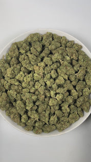 PUFFY Super Lemon Haze is a potent sativa THCa strain, a vibrant cross between Lemon Skunk and Super Silver Haze. The aroma bursts with bright, zesty lemon notes, complemented by a pungent, gassy undertone for a bold and invigorating scent. Visually striking, its dense buds range from deep green to rich purple, generously frosted with sparkling trichomes and accented by vivid orange hairs. Consumers often report that it provides an energizing boost, elevates mood with a sense of euphoria, and sharpens menta