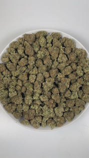 PUFFY Grape Gasoline is a balanced hybrid THCa strain, created from the fusion of Jet Fuel Gelato and Grape Pie. The aroma is a rich blend of earthy notes layered with herbal tones and a hint of warm spice. Visually, it shows deep violet tones with green leaves, orange pistils, and a sparkling coat of trichomes. Consumers often report a stimulating, blissful high that ignites creativity while a gentle body relaxation eases stress and enhances focus, ideal for social moments or creative pursuits.