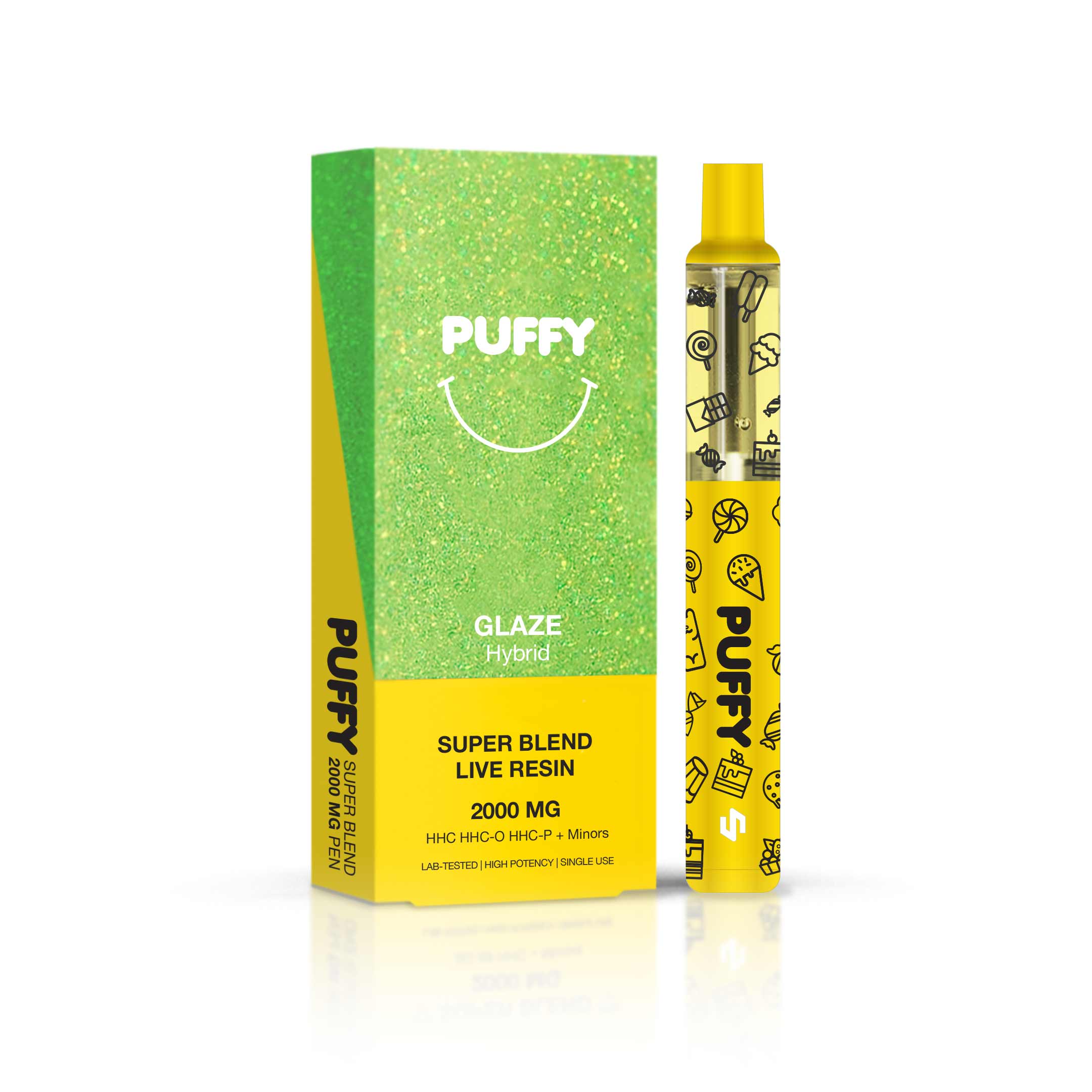 PUFFY 2G - Glaze (Super Blends HHC) - Hybrid