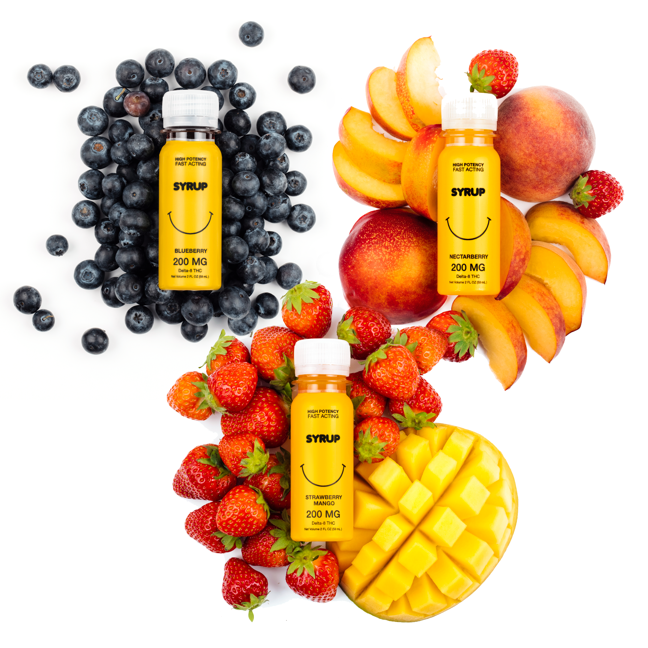 Assorted Flavors Syrup Bundle (Delta-8)