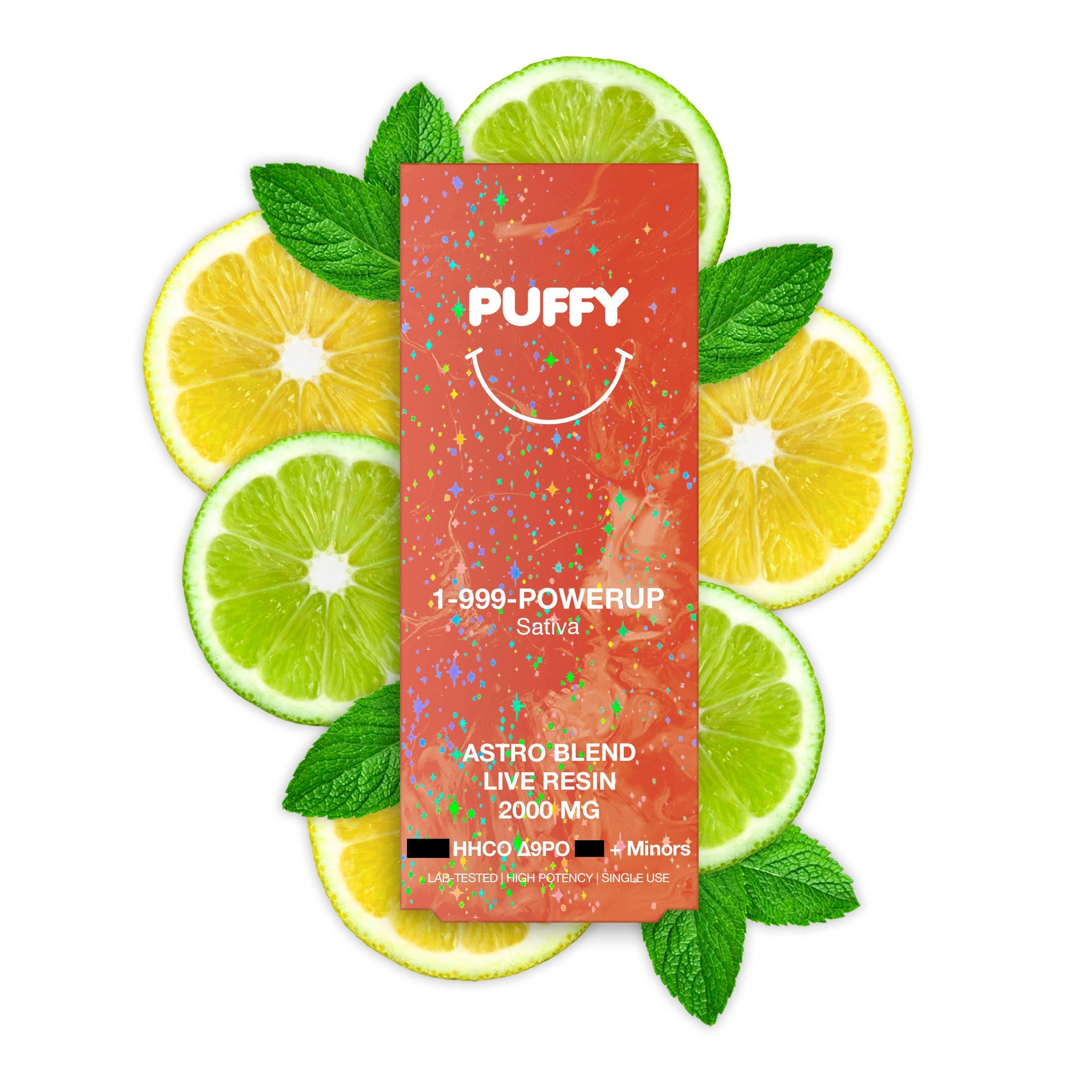 PUFFY 2G - 1-999-POWERUP - (Astro Blends) Sativa