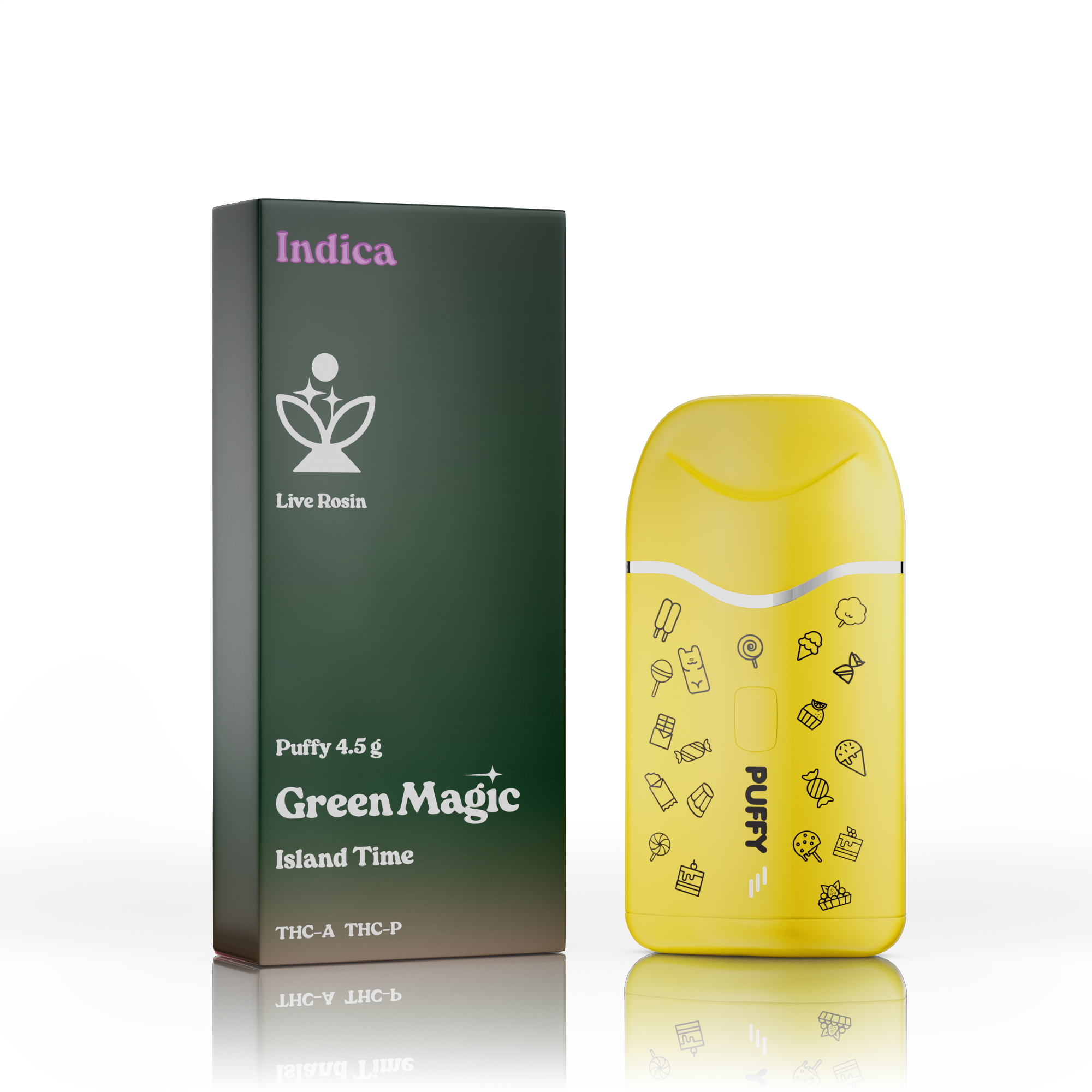 Green Magic 4.5G - Island Time - Indica