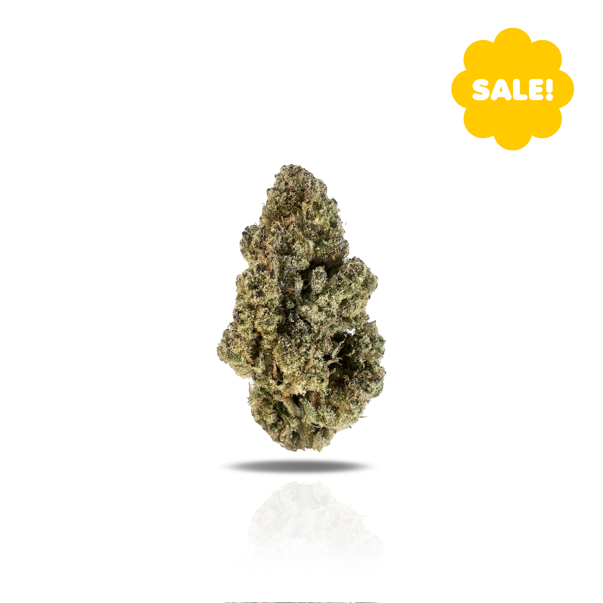 PUFFY Green Apple Gas is a potent hybrid THCa strain born from the flavorful cross between GMO Cookies and Brozé #14. A balanced fusion of sweet apple, sharp diesel, and delicate herbal undertones, offering a smooth, flavorful smoking experience. The aroma is bold and enticing sour apple meets pungent diesel with a hint of earthiness. Consumers often report an initial clear-headed, euphoric lift that promotes focus, introspection, and a positive mood shift helping ease stress and anxiety. It gradually melts into a soothing body high, offering relaxation without heavy sedation, making it ideal for winding down in the evening.
