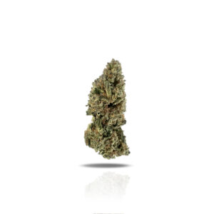 PUFFY Florida Cake is a potent indica-dominant hybrid THCa strain created from the flavorful cross of Triangle Kush (also known as Florida OG) and the dessert-like Wedding Cake. It delivers a rich flavor profile of creamy vanilla and earthy kush, with a subtle citrus zest on the exhale. The aroma offers a unique and intriguing blend of sweet vanilla, creamy cheese, and ripe fruit. Visually, the buds are dense and frosty, showcasing deep forest green hues with occasional purple undertones, especially in cooler grows. Bright orange pistils and thick layers of trichomes give the buds a striking, resinous appearance. Consumers often describe the effects as fast-acting and euphoric, beginning with a heady buzz that gradually settles into deep body relaxation. It’s known to relieve stress and often induces a deeply sedating effect, making it ideal for evening or nighttime use.