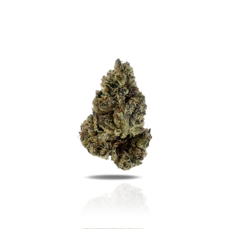 PUFFY Georgia Pie is a flavorful and potent hybrid THCa strain, born from the cross of Gellati and Kush Mints. The aroma is a vibrant blend of sweet citrus and sharp pine, layered with a bold, gassy finish that lingers in the air. The flavor delivers on that promise, offering a delicious fusion of ripe peach, creamy pastry, and earthy-herbal notes. Its buds are dense and popcorn-shaped, dusted in a heavy layer of frosty trichomes that give them a glistening, almost sugary appearance. Consumers often report a balanced high: it starts with a euphoric, mentally uplifting buzz that enhances mood and sharpens focus, then gradually transitions into a soothing body calm that melts away tension. Ideal for both daytime and evening use, it offers a smooth, enjoyable experience for a wide range of activities.