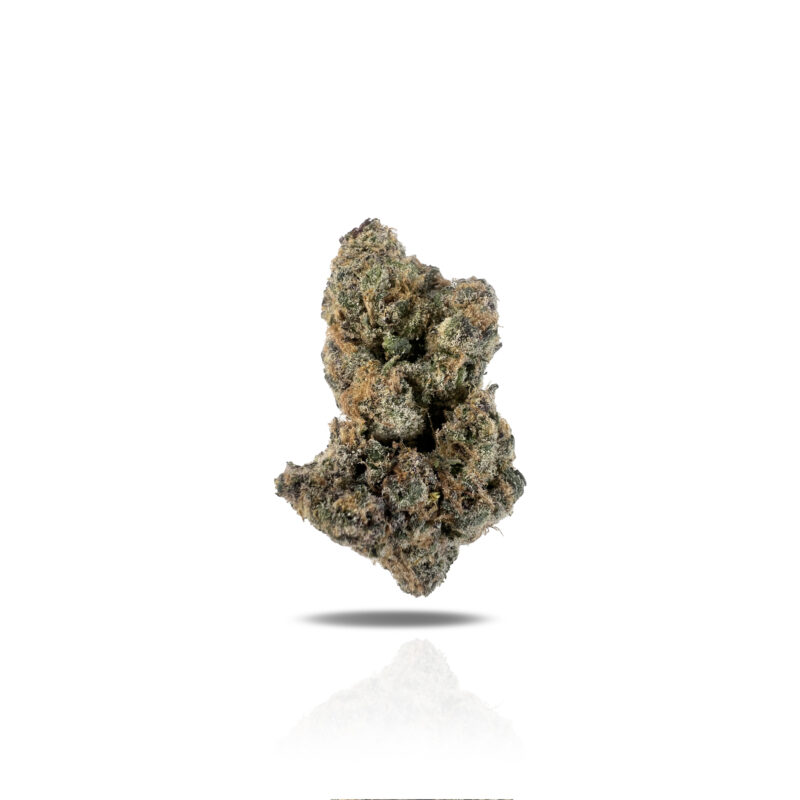 PUFFY Super Boof THCa is a balanced hybrid strain created by crossing Black Cherry Punch and Tropicana Cookies. It delivers a rich and complex flavor profile, starting with an earthy cherry base and layered with bright tangerine, sweet honeysuckle, and juicy raspberry undertones. The aroma is equally captivating, blending earthy cherry, sweet berries, tangy citrus, and refreshing orange notes. Visually, it features dense, spade-shaped buds in vibrant olive green, accented with fiery orange hairs and coated in a frosty layer of trichomes. Consumers often report effects that are uplifting, euphoric, and creatively stimulating, while also providing a sense of relaxation and mental focus.