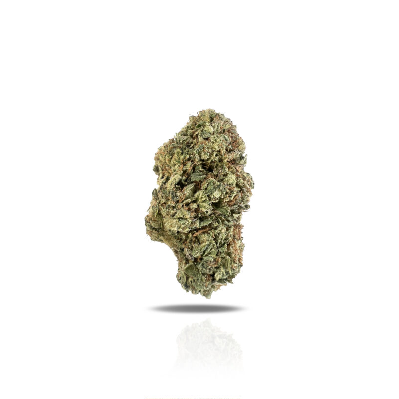 PUFFY Violet Fog is a balanced hybrid THCa strain, born from the flavorful fusion of Grape Gasoline and Khalifa Mints. The scent is equally captivating, blending floral, menthol, lavender, and gassy undertones for a uniquely refreshing experience. Its buds are fluffy and grape-shaped, showcasing dark olive-green hues with deep purple accents, thin orange hairs, and a shimmering layer of purple-tinted trichomes. Consumers report that it delivers a deeply relaxing, euphoric, and sleep-inducing high, making it perfect for unwinding on a lazy afternoon or easing into a restful night. Whether you're looking to melt away stress, enhance tranquility, or drift into peaceful relaxation, this strain offers a soothing escape from the everyday hustle.