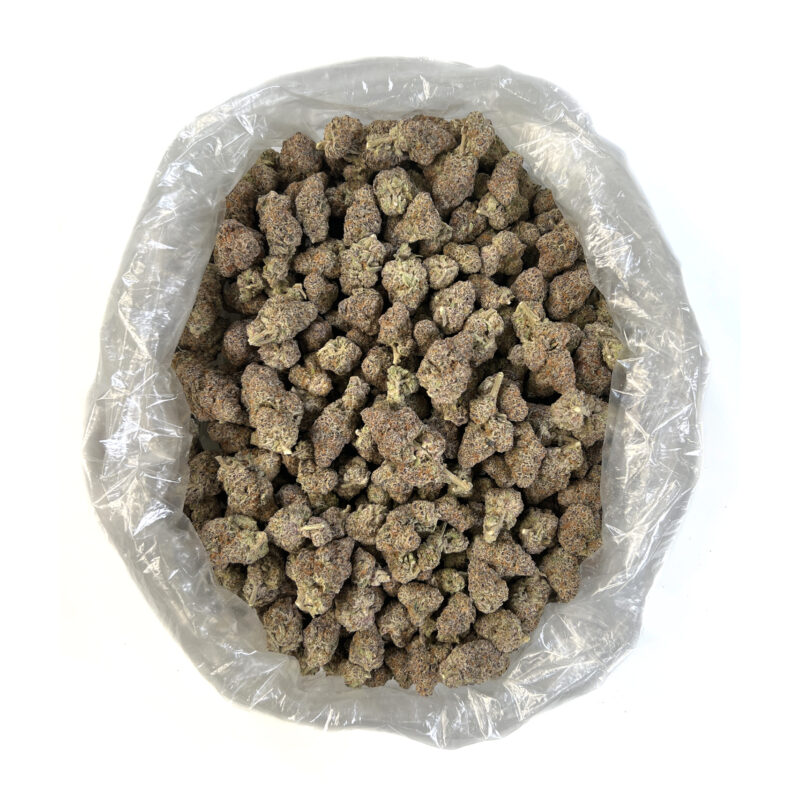 PUFFY Peanut Butter Punch is a potent indica-dominant hybrid THCa strain, born from the flavorful union of Dosidos and Purple Punch 2.0. This strain delights the senses with a sweet yet savory flavor profile that blends rich, creamy peanut butter with subtle kushy herbal undertones. Its aroma mirrors the taste, offering nutty and buttery notes layered over a pungent, earthy base that lingers pleasantly. Visually, the buds are striking, dense, frosty, and colorful adorned with vibrant orange pistils that hint at its potency. Consumers often describe the high as a wave of lifted happiness that gently transitions into a deep, calming sedation, making it a great choice for unwinding in the evening or promoting restful sleep.